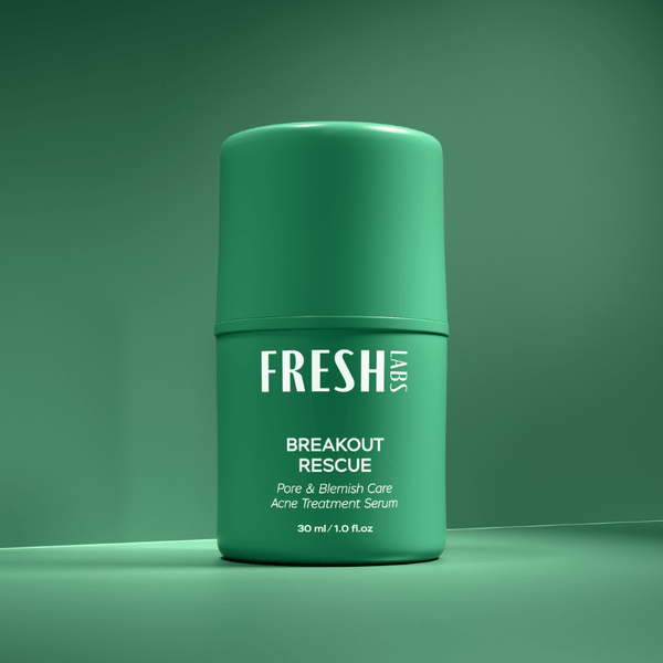 Breakout Rescue Acne Serum by FreshLabs, a Korean acne treatment serum for clearer skin