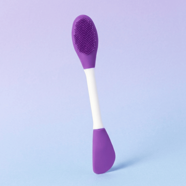 Cleanse + Glow silicone facial cleansing brush by FreshLabs