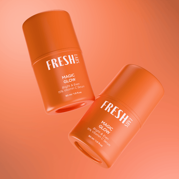 Magic Glow 15% Vitamin C Serum by FreshLabs, a Korean brightening serum